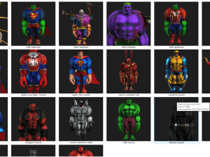 Avengers Marvel Muscle