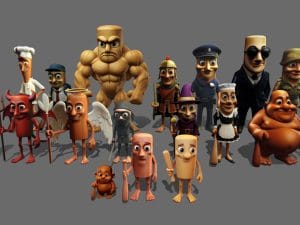 Tung Tung Sahur Packs - 18 Aseets