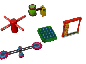 3D Obstacle Prop for iClone – Static Cartoon Barriers (iProp)