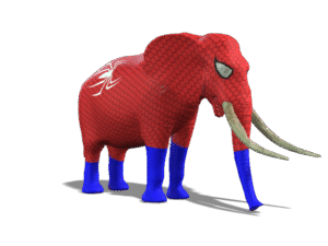 Elephant 3D iProp – Spider-Themed Animated Elephant with Full Motion Pack for iClone